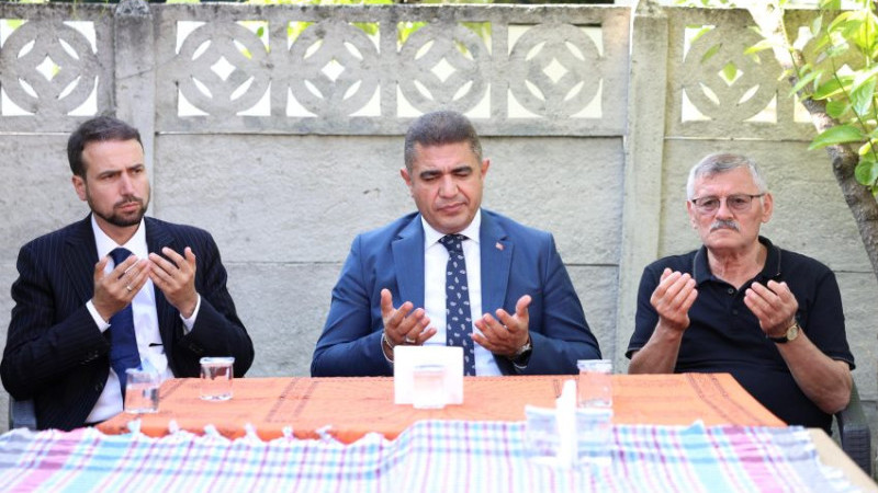 VALİ ASLAN, TAZİYE ZİYARETİNDE BULUNDU