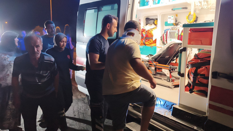 DÜZCE’DE ZİNCİRLEME KAZA: 1 KİŞİ YARALANDI 