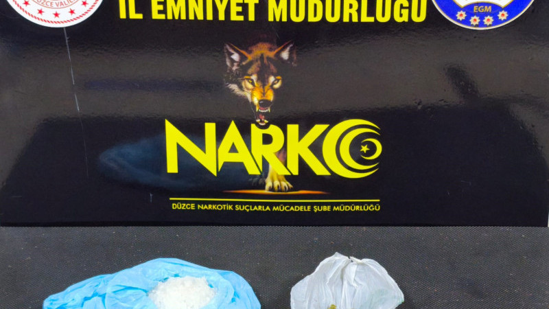 DÜZCE'DE UYUŞTURUCU OPERASYONU 