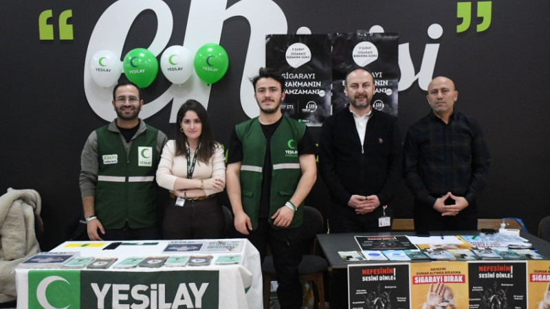 DÜNYA SİGARAYI BIRAKMA  GÜNÜ ETKİNLİĞİ YAPILDI