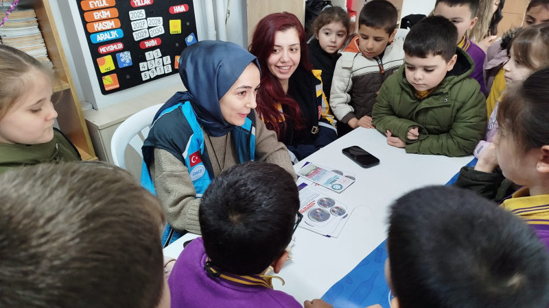 SAĞLIKLI YAŞAM ALIŞKANLIKLARI ANLATILDI