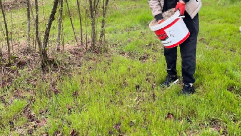 GÜBRELEME MESAİSİ SÜRÜYOR