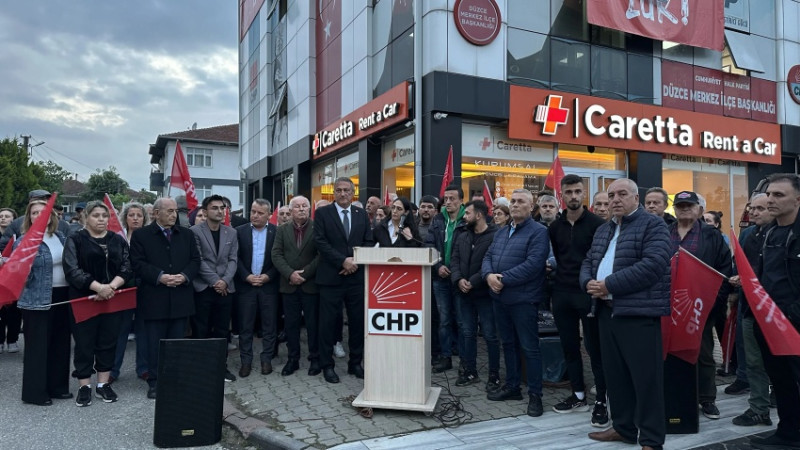 CHP İL BAŞKANINDAN ALBAYRAK AÇIKLAMASI