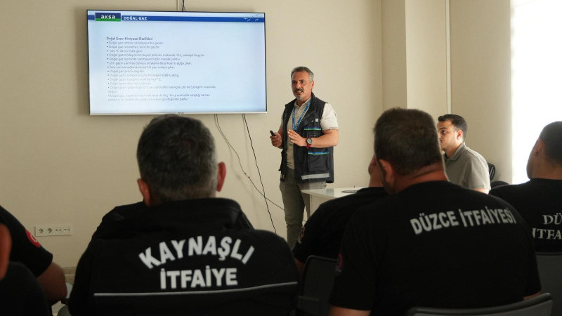 DÜZCE İTFAİYESİ BİLGİLERİNİ PEKİŞTİRDİ