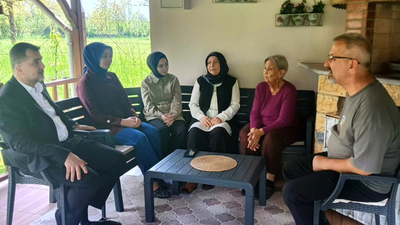 VEKİL ÖZTÜRK’TEN ŞEHİDİMİZİN ANNESİNE ZİYARET